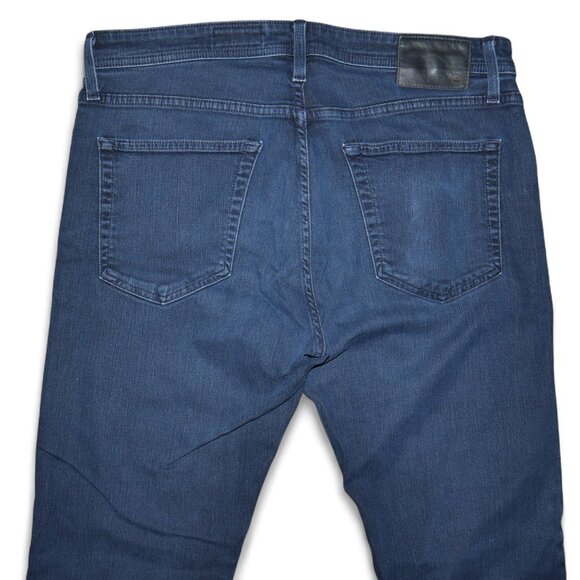 Adriano Goldschmied Men's Size 36x34 Tellis Cloud Soft Slim Fit Jeans Dark Wash - Picture 7 of 13